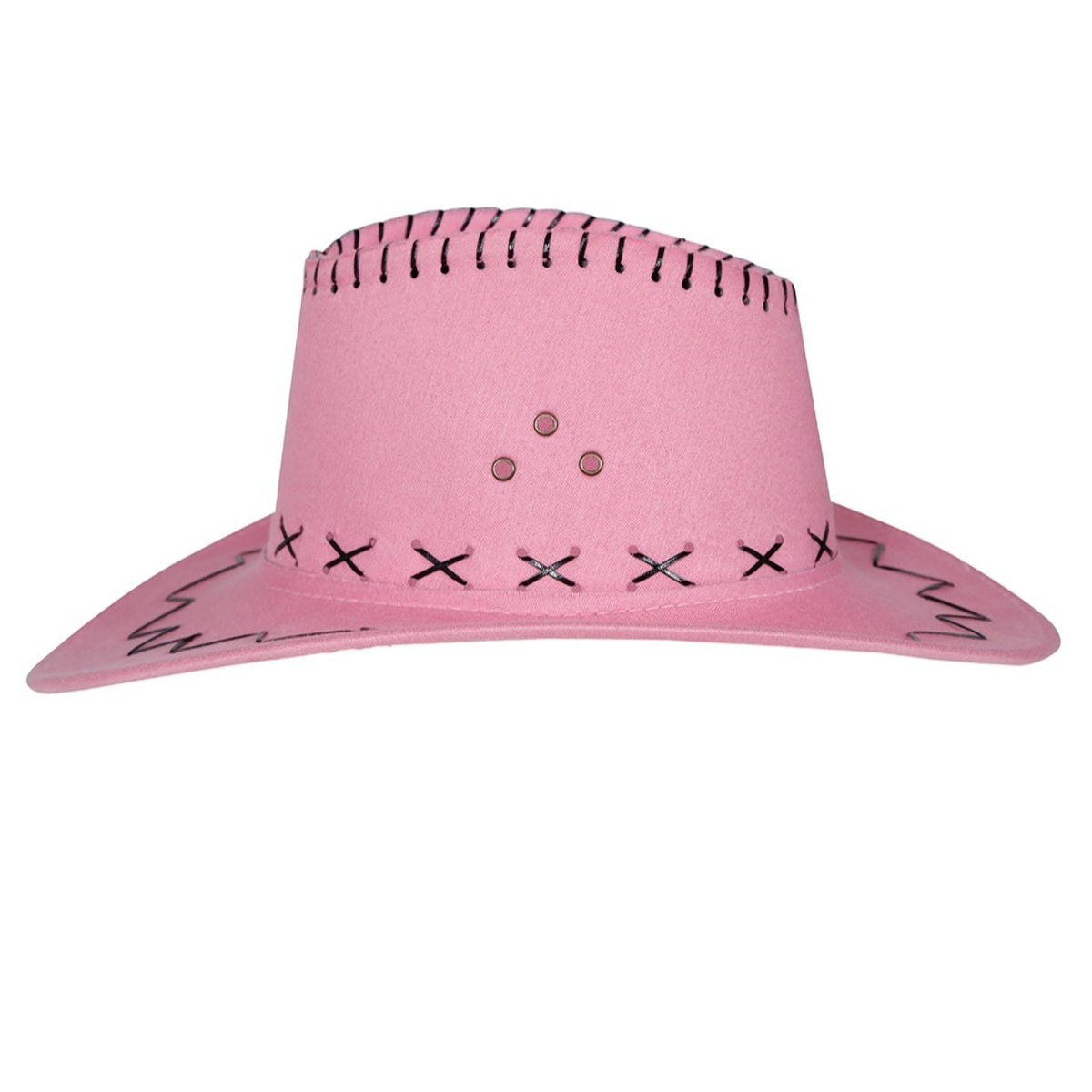 Chapéu de Cowboy Rosa