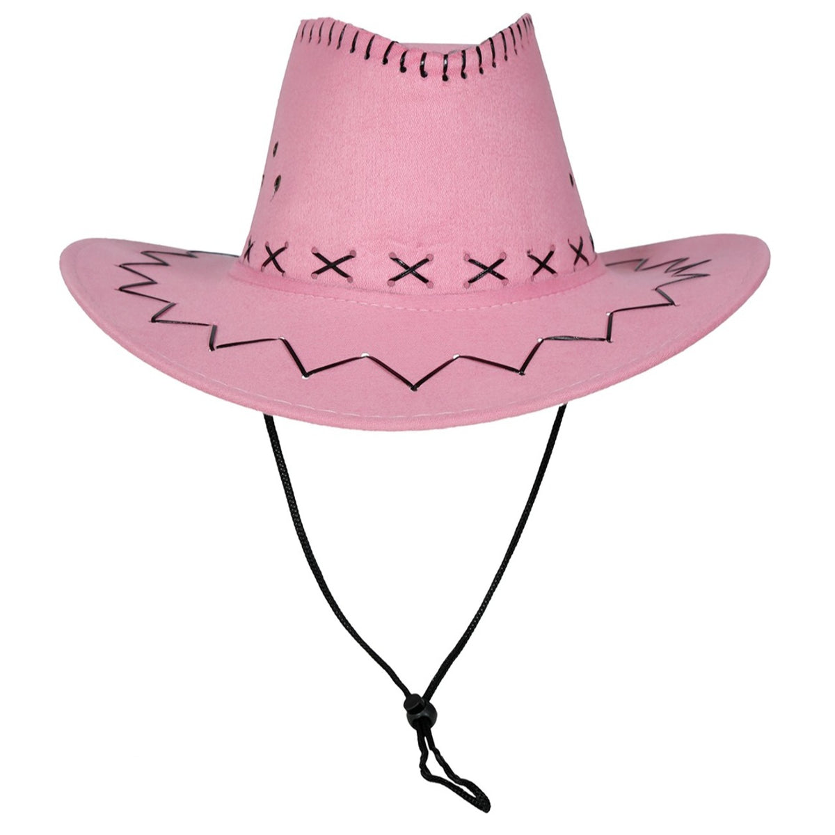 Chapéu de Cowboy Rosa