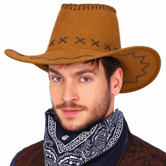 Chapéu de Cowboy Castanho Claro
