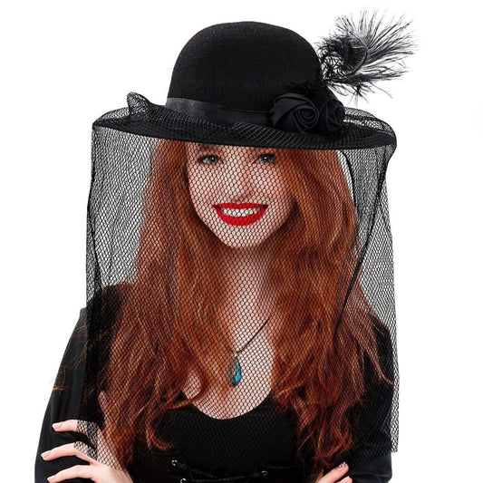 Chapéu de Viúva Preto