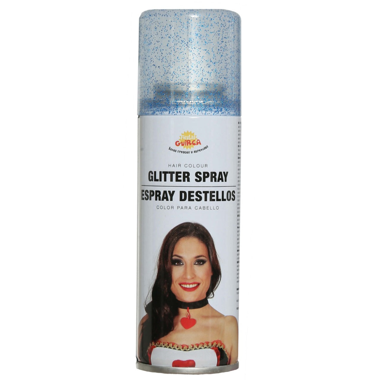 Spray de Cabelo Glitter Azul