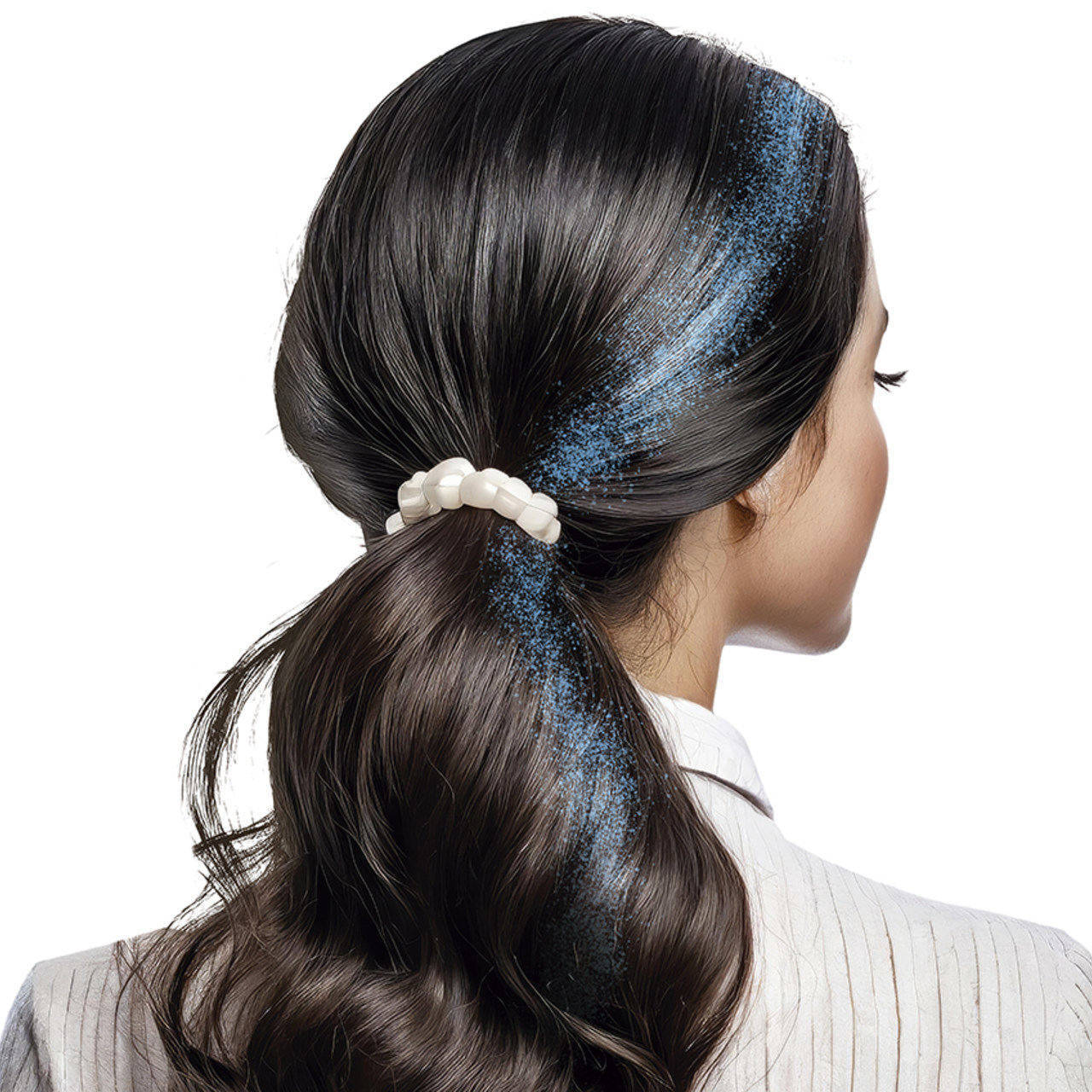 Spray de Cabelo Glitter Azul
