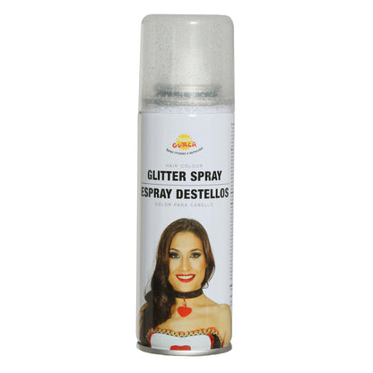 Spray de Cabelo Glitter Prata