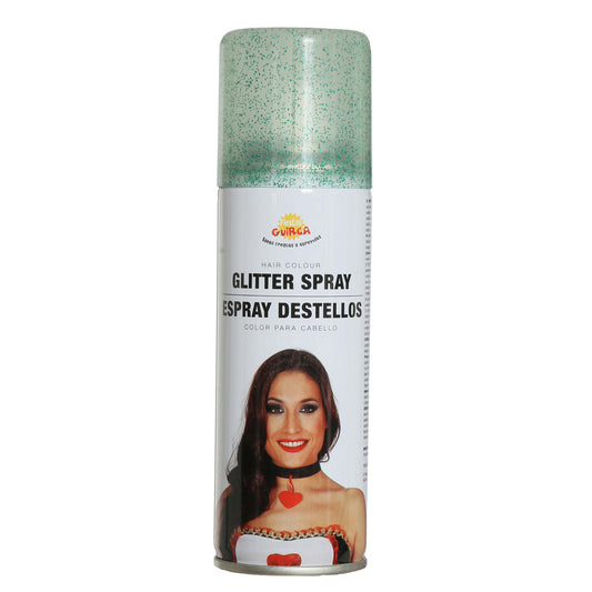 Spray de Cabelo Glitter Verde