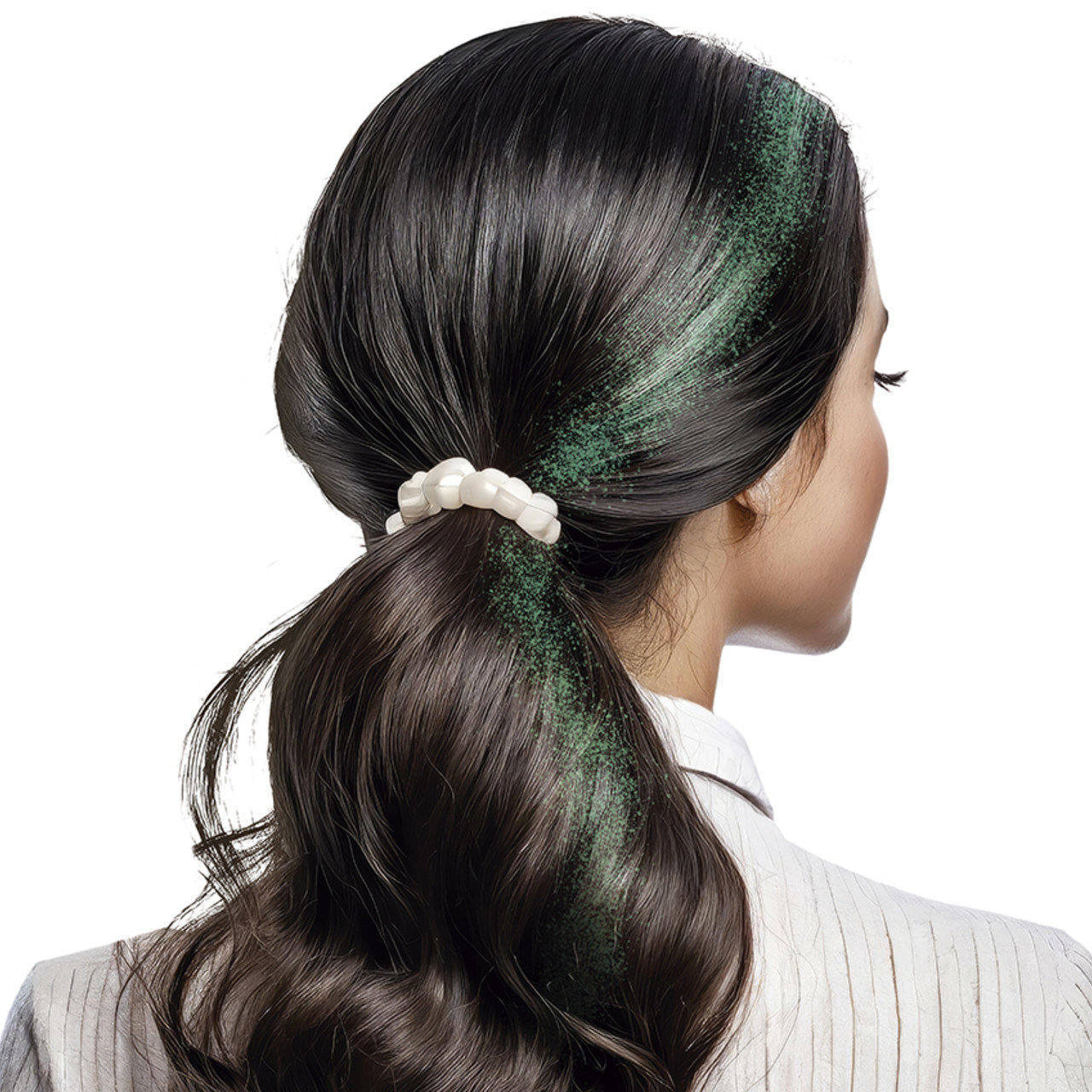 Spray de Cabelo Glitter Verde