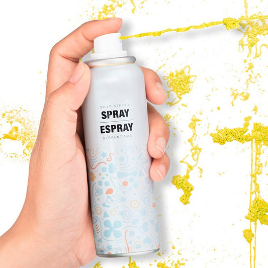 Spray de Serpentina Amarelo