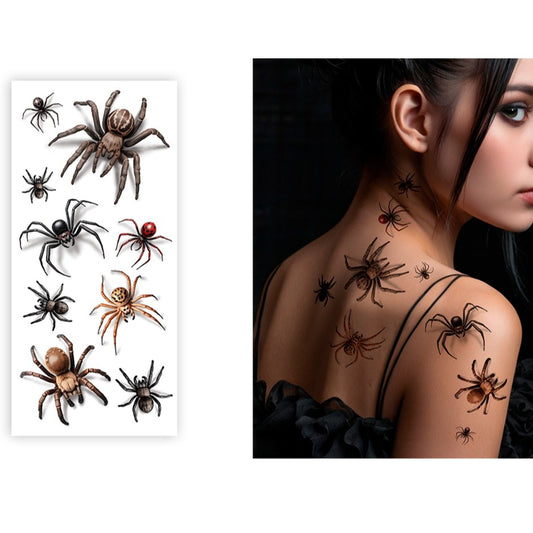 Tatuagens de Aranhas em Relevo