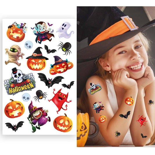 Tatuagens de Halloween Divertidas infantis