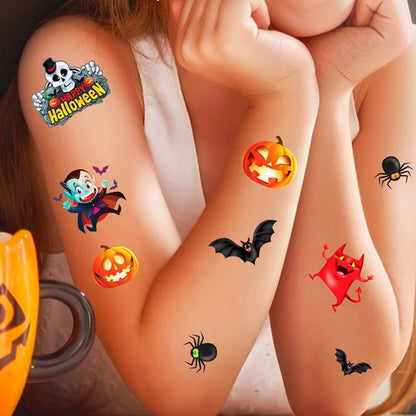 Tatuagens de Halloween Divertidas infantis