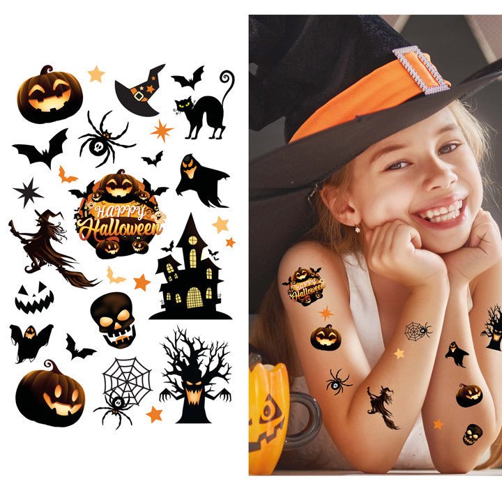 Tatuagens Infantis de Halloween