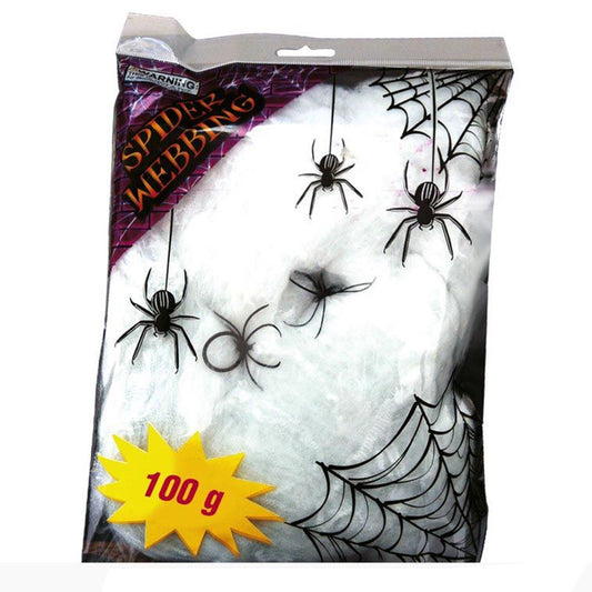 Teia de Aranha Branca 100g