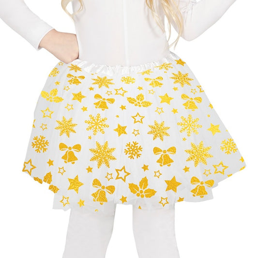 Tutu Estrelas Natal infantil