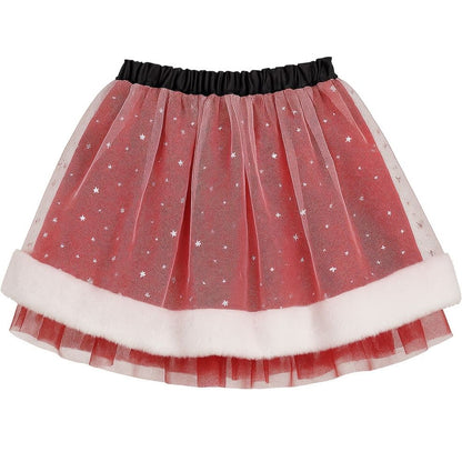 Saia Infantil Tutu Mãe Natal