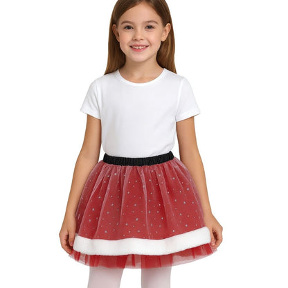 Saia Infantil Tutu Mãe Natal