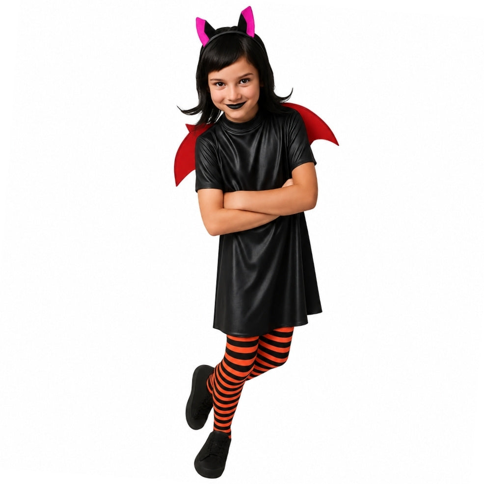Fato de Vampira Mavis para menina
