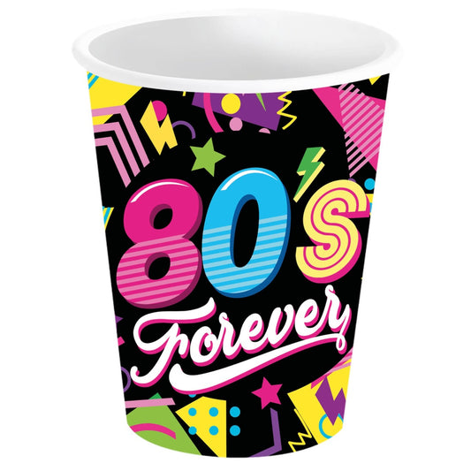 Copo de cartão Anos 80