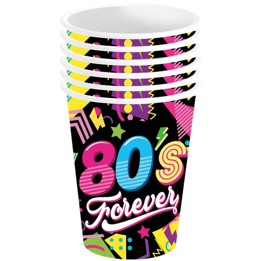 Copo de cartão Anos 80