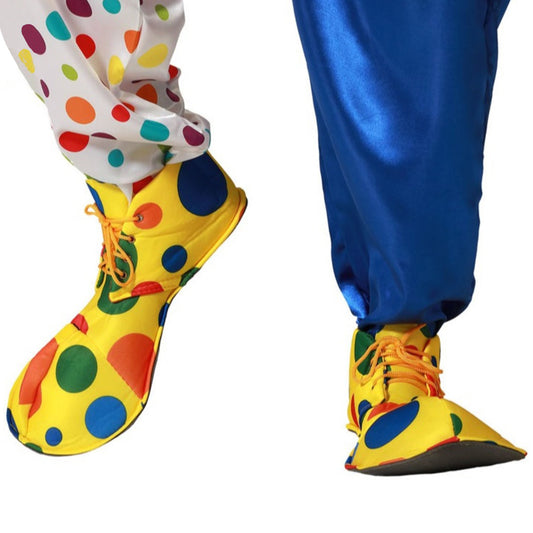 Sapatos de Palhaço Multicoloridos