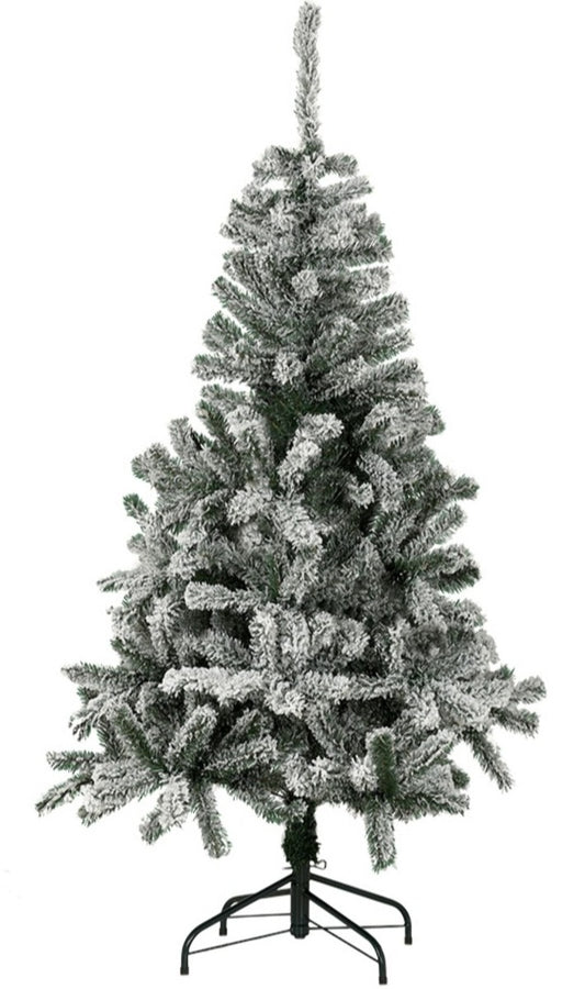Árvore de Natal com Neve do Alaska 150 cm