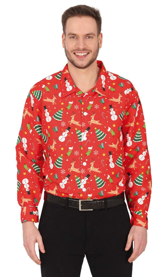 Camisa Vermelha de Natal