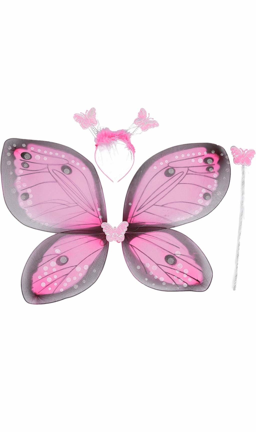 Set de Borboleta Rosa