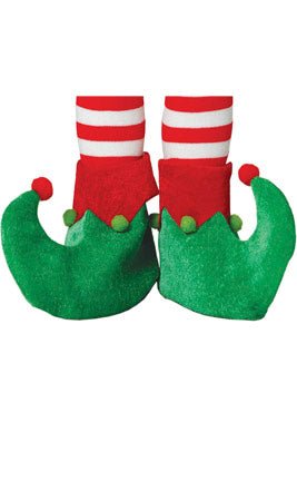 Sapatos de Elfo com Pompom para criança