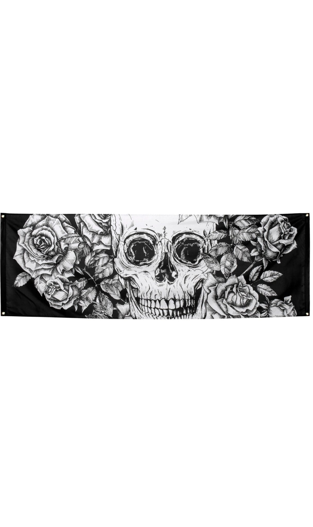 Bandeira de Catrina com Flores Grande