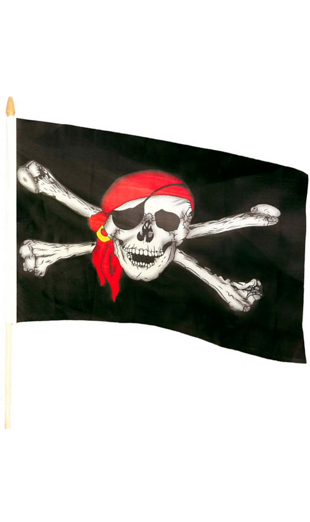 Bandeira de Pirata com Caveira