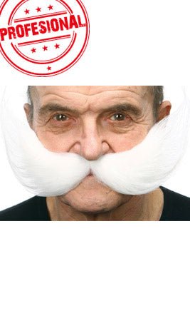 Bigode Branco Profissional 039-LG