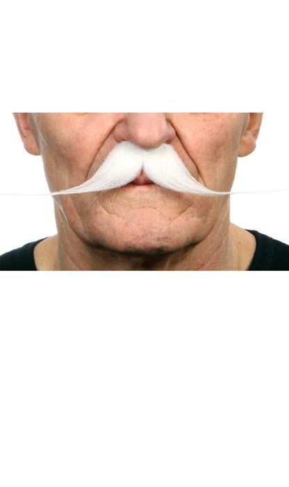 Bigode Branco Profissional 044-LG