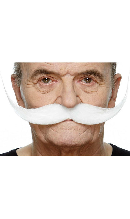 Bigode Branco Profissional 069-LG