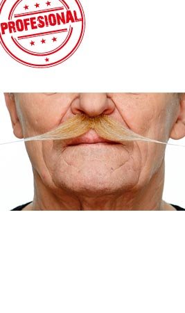 Bigode Louro Profissional 044-LC