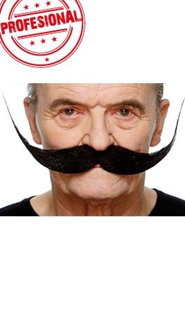 Bigode Preto Profissional 069-LH