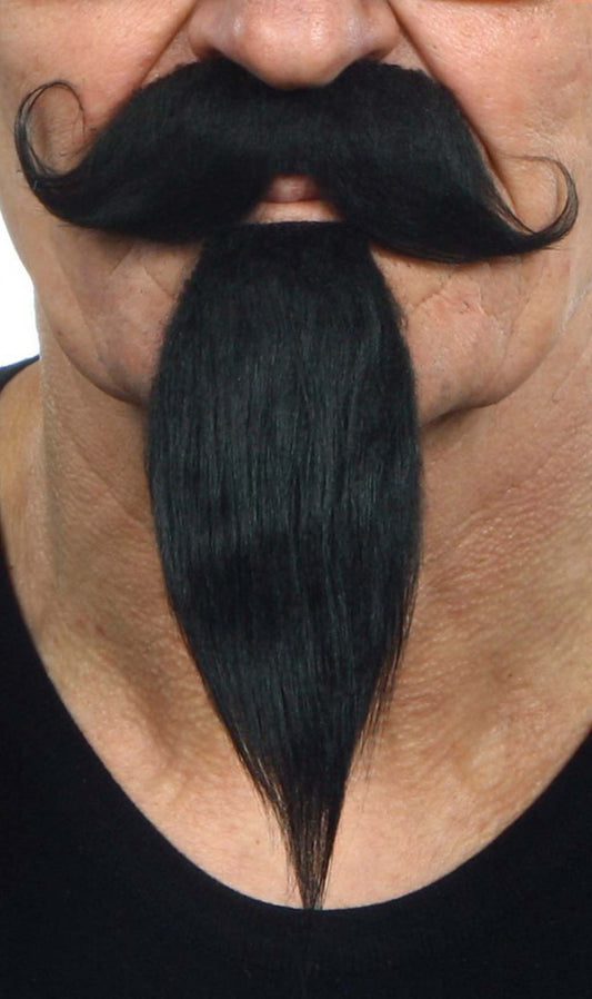 Bigode e Pera Preto Profissional 026-MF