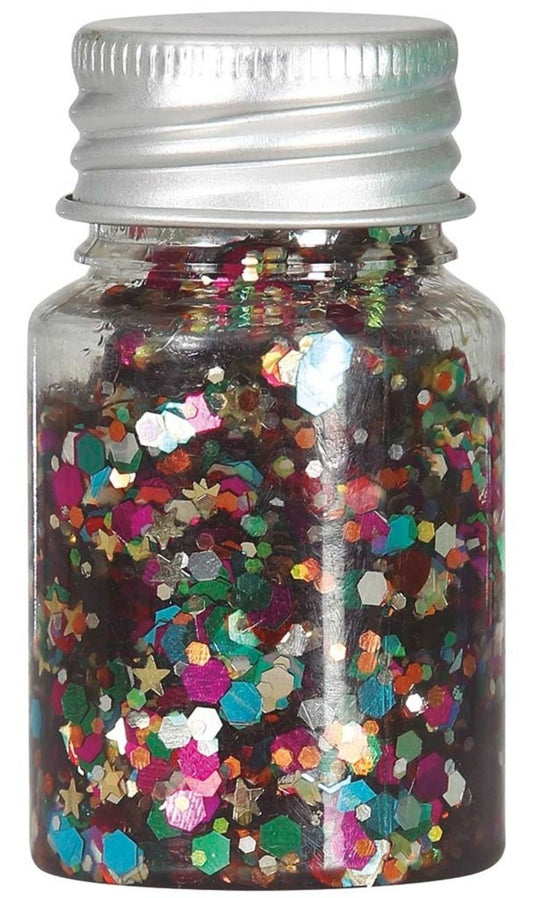 Frasco de Glitter Multicolorido