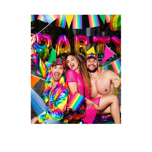 Camisa Disco Multicolor para adulto | Don Disfraz