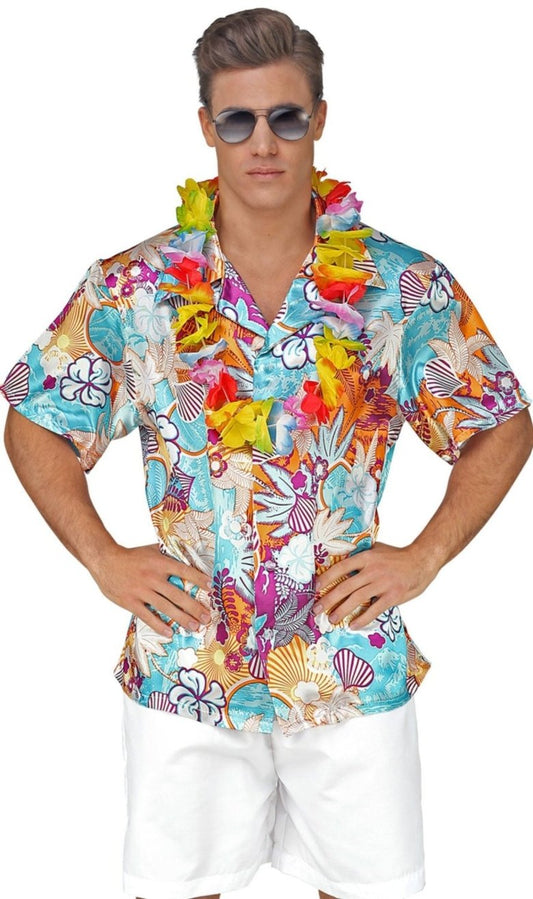 Camisa XL Havaiana de Flores