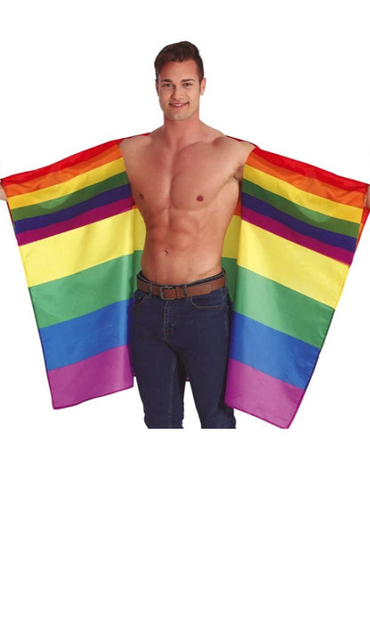 Capa Bandeira Arco-íris