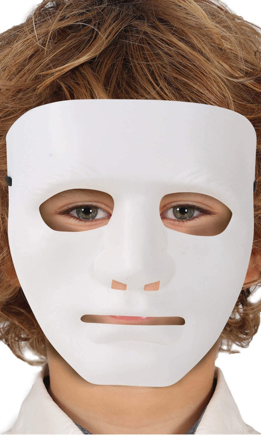 Máscara Branca infantil