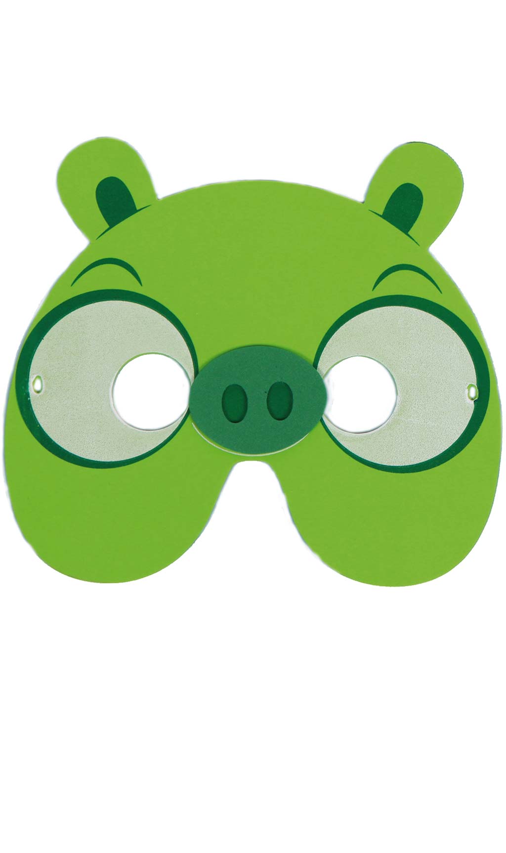 Máscara de Porquinho Verde de Videojogo