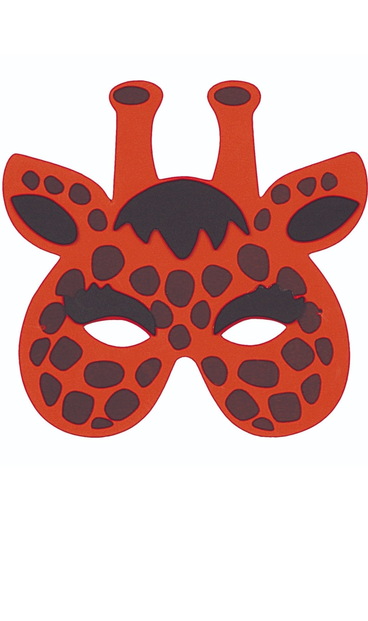 Máscara de Girafa com Manchas