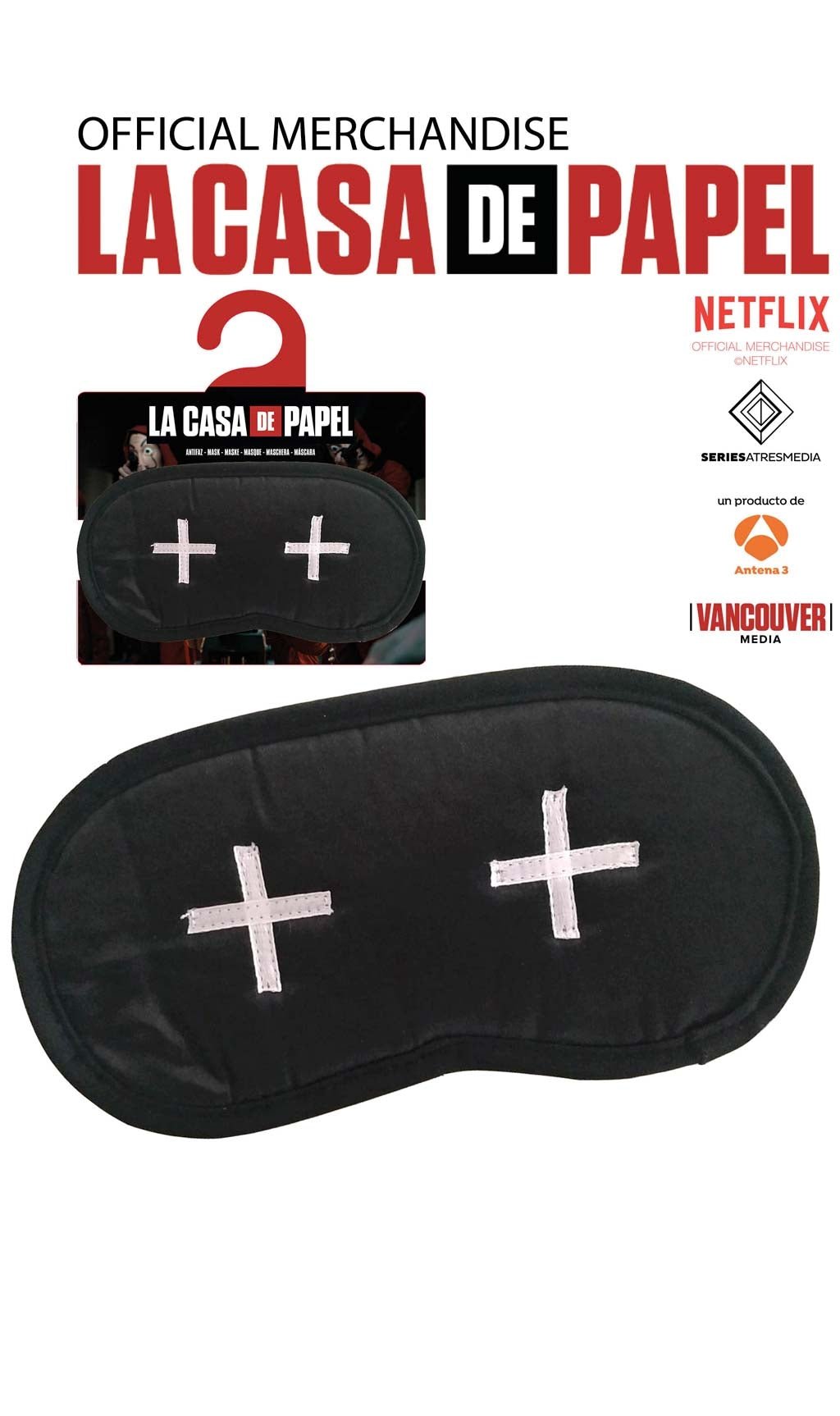 Máscara de Refém da Casa de Papel™ 