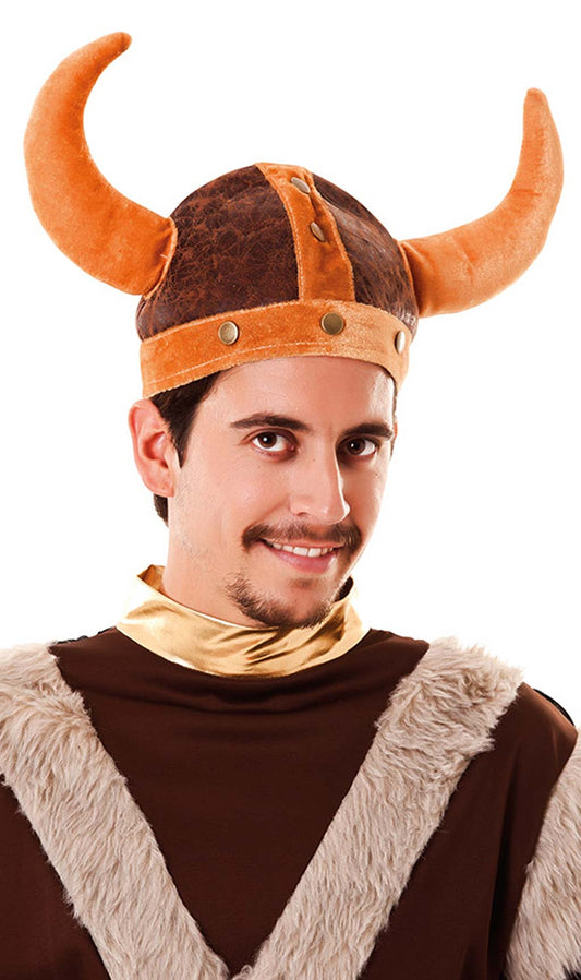 Capacete de Viking em Tecido