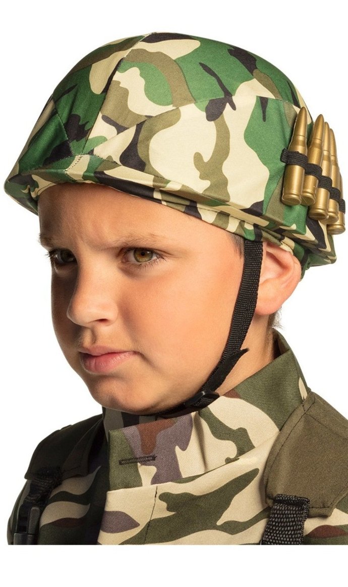 Capacete Militar infantil