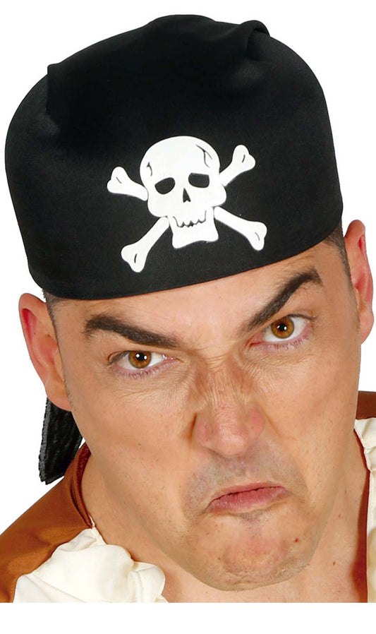 Capacete de Pirata Preto