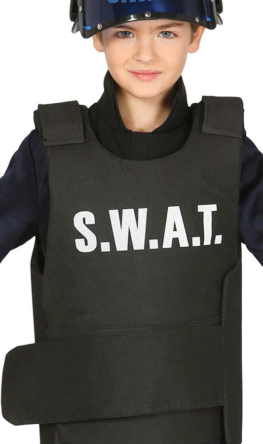 Colete de Agente Swat para criança