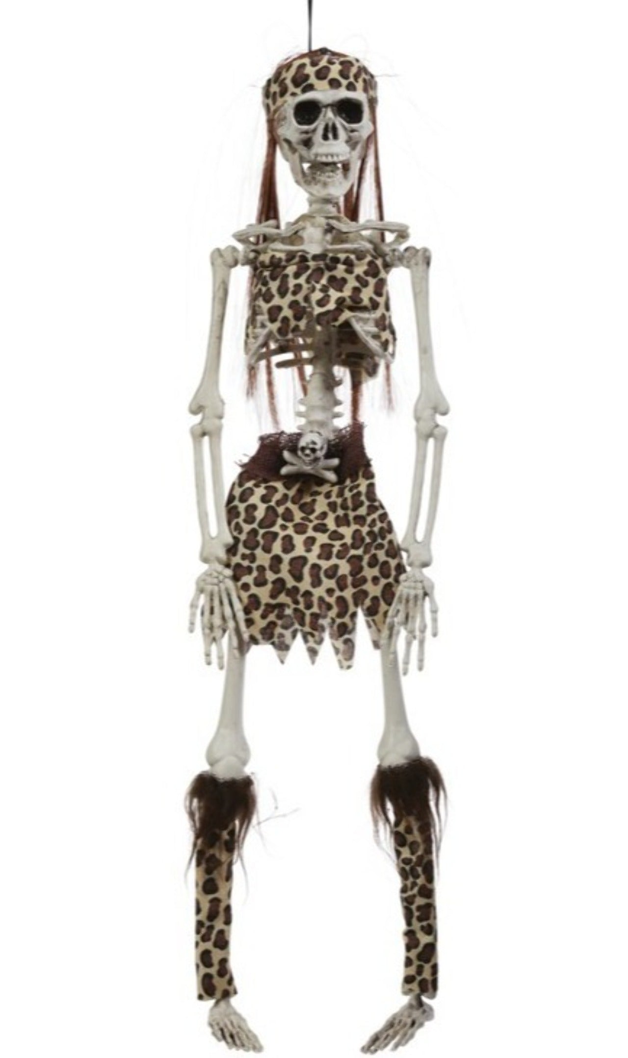 Esqueleto Mulher Troglodita Pendurado