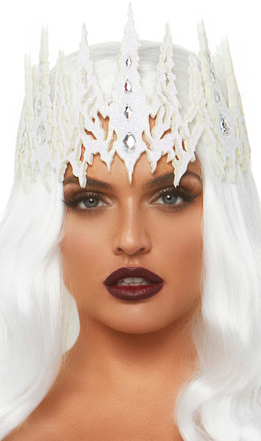 Coroa Branca Cortada Deluxe