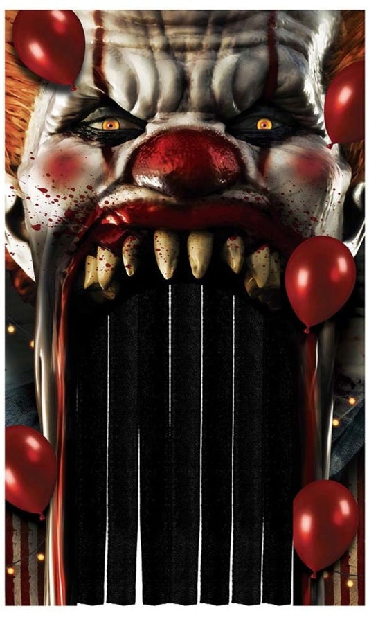 Cortina de Palhaço de Terror