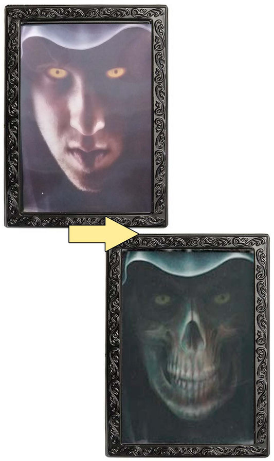 Quadro de Terror de Caveira Pequeno